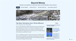 Desktop Screenshot of beyondmoney.net